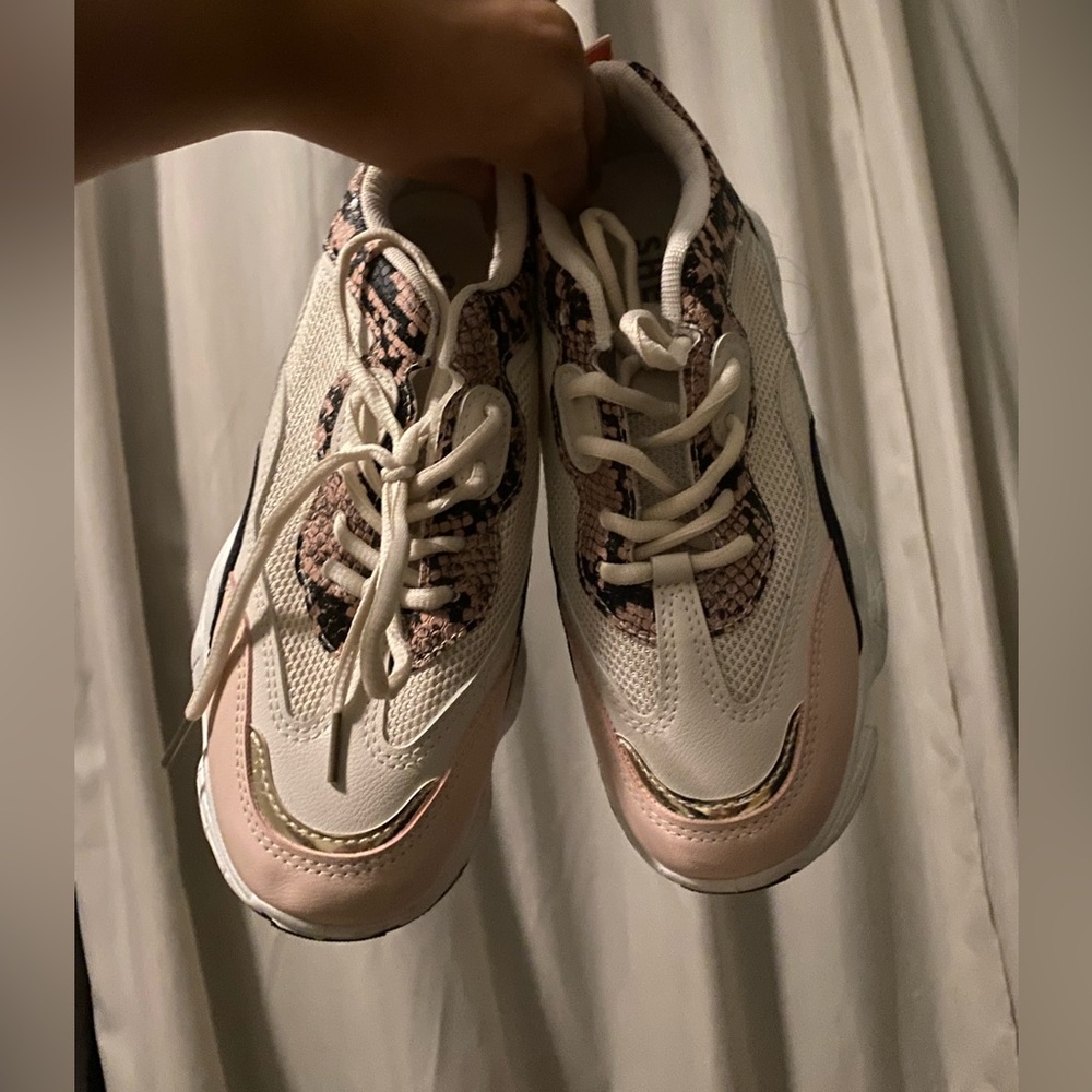 Cute Aesthetic Chunky Pink/White/Black Shein Shoes
